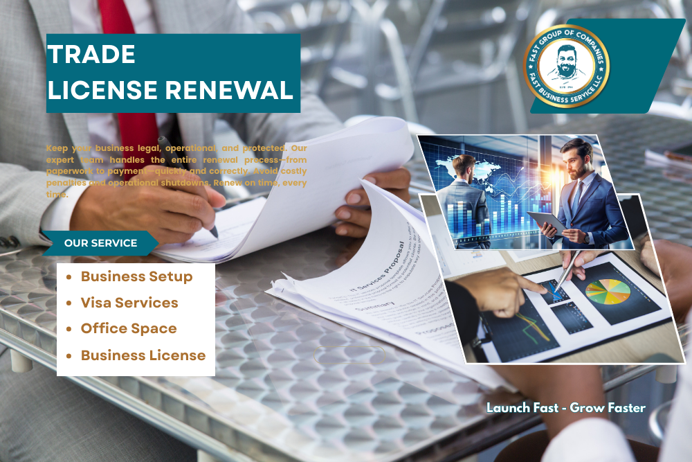 Trade license renewal in Dubai